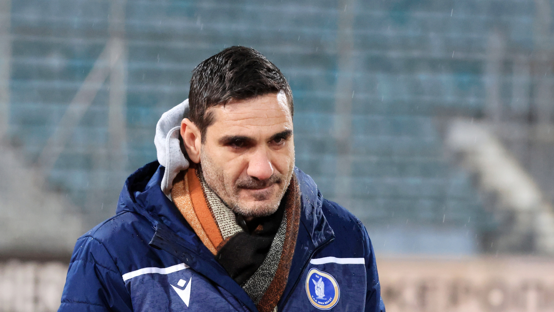 Ο προπονητής της Νίκης Βόλου, Δημήτρης Ελευθερόπουλος