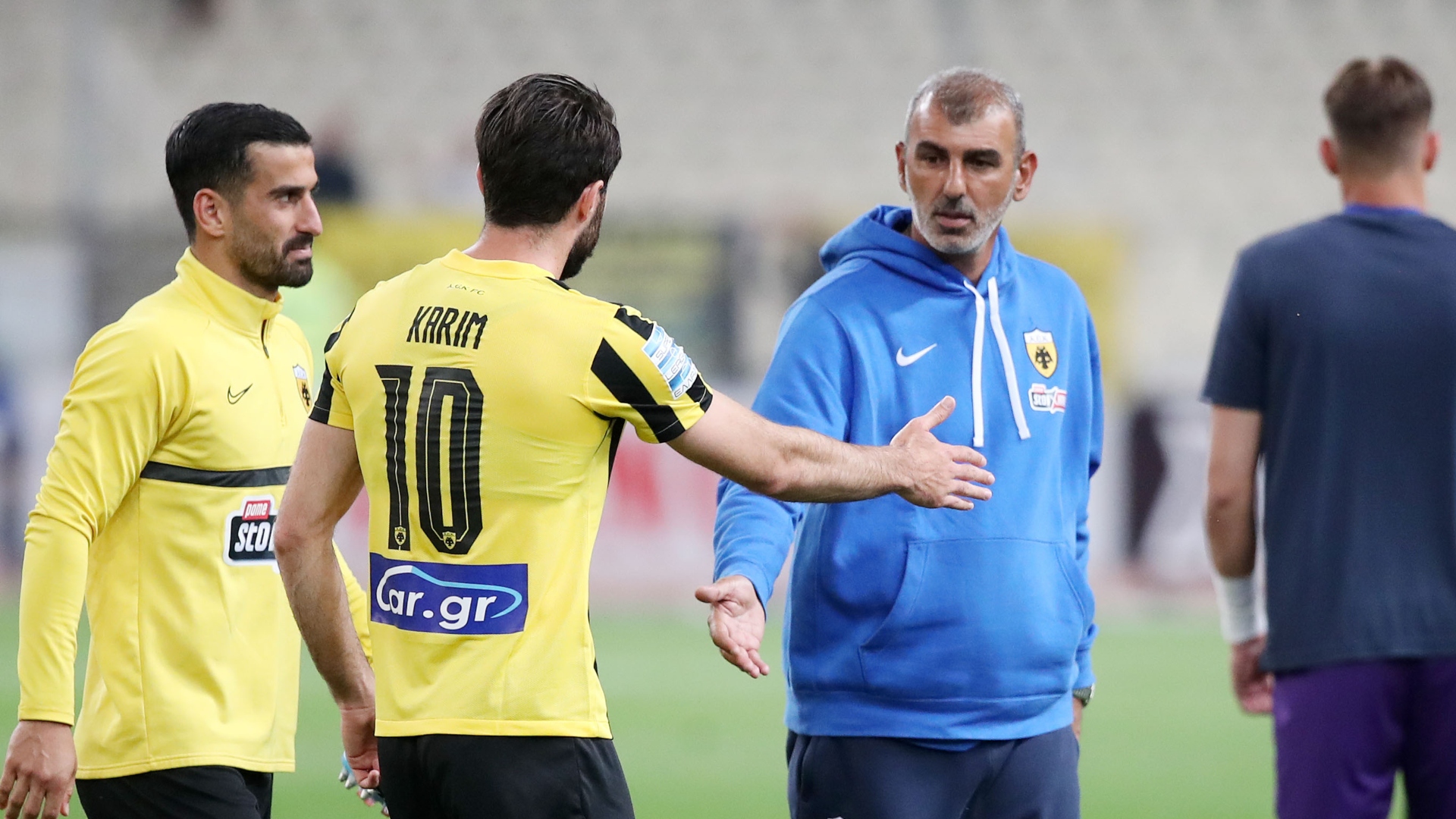 Ανσαριφάρντ και Οφρυδόπουλος συνεργάστηκαν στην ΑΕΚ