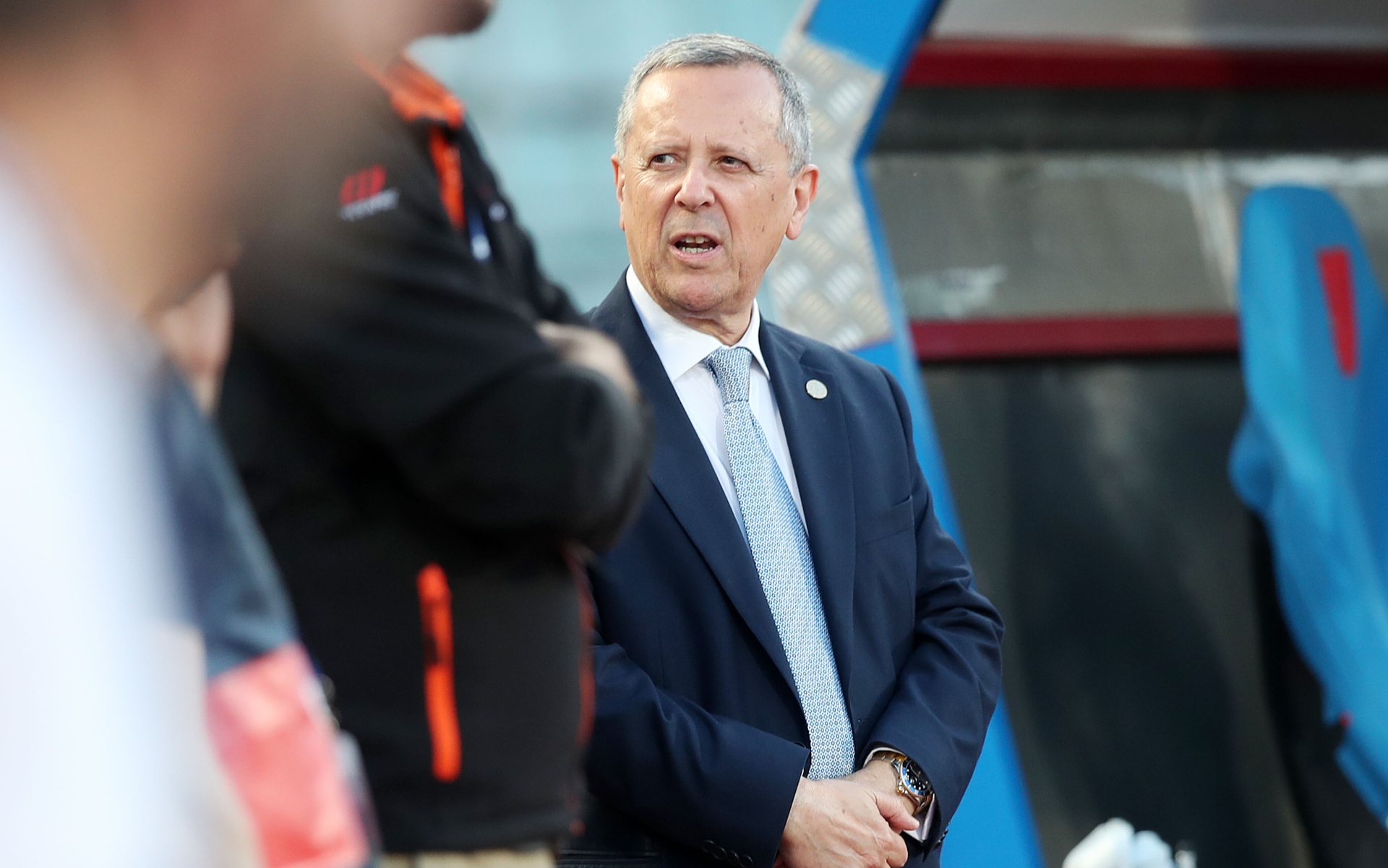 Ο πρόεδρος της ΕΠΟ Τάκης Μπαλτάκος