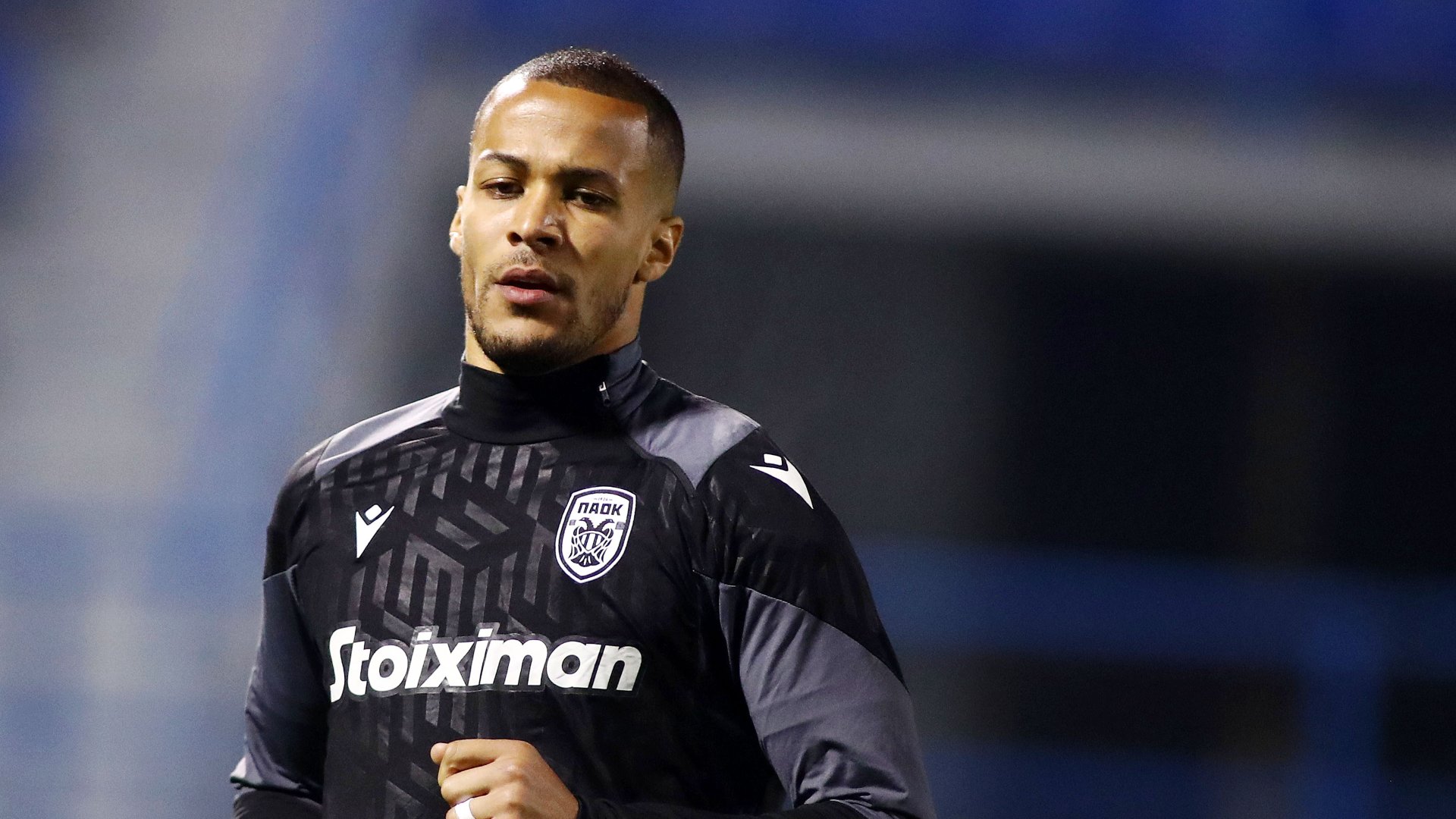 Ο Γουίλιαμ Τροστ-Έκονγκ με τη φανέλα του ΠΑΟΚ