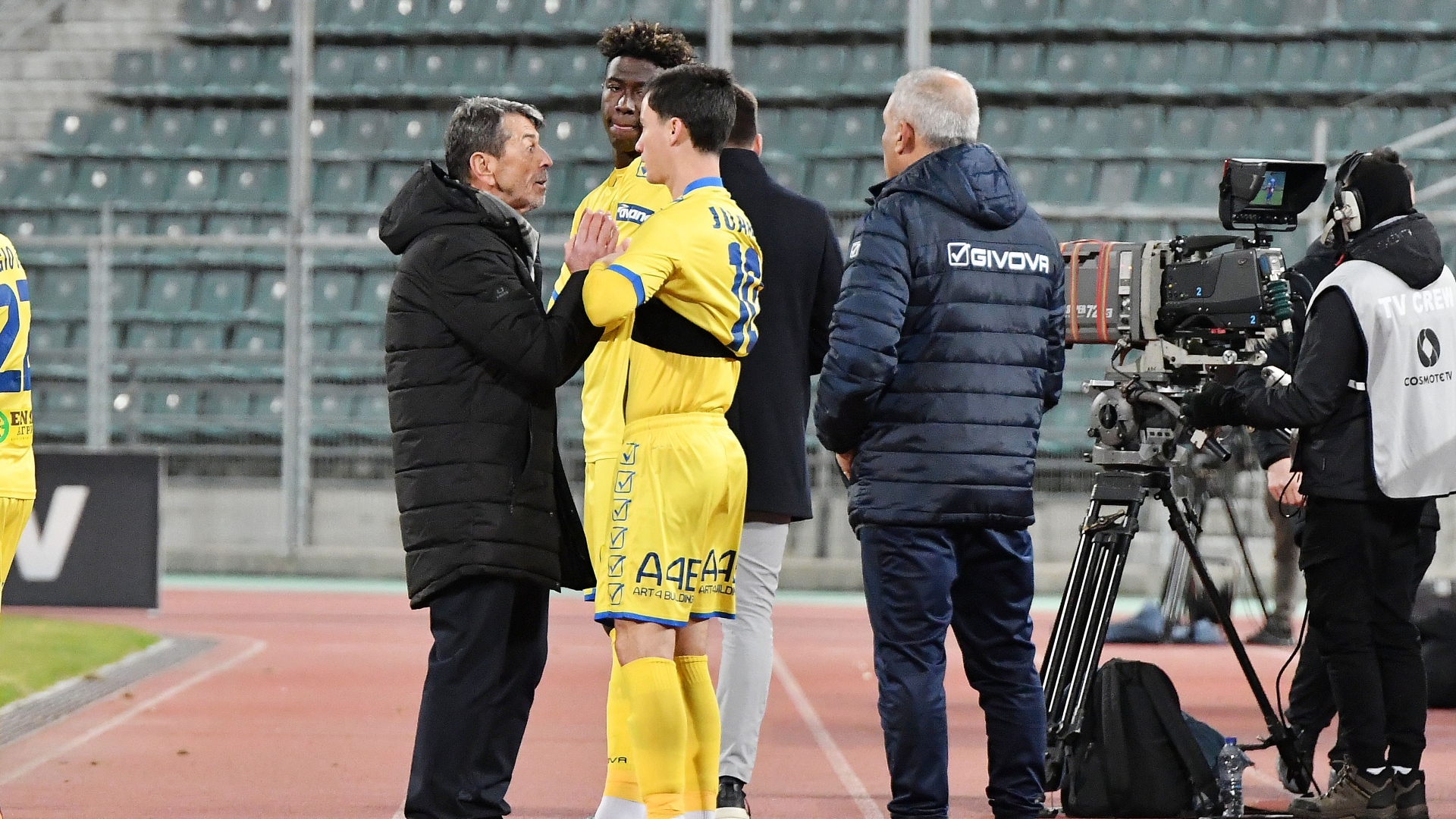 Οδηγίες του Πετράκη σε Πέδρο και Χουάνπι