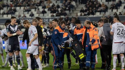 Δύσκολες στιγμές έζησε το Σάββατο (25/02) το γαλλικό ποδόσφαιρο, με τον κόσμο που παρακολουθούσε την αναμέτρηση της Μπορντό και της Γκινγκάπ