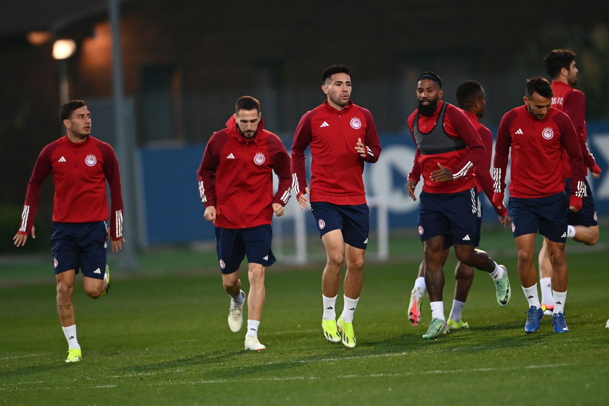 Ολυμπιακός προπόνηση