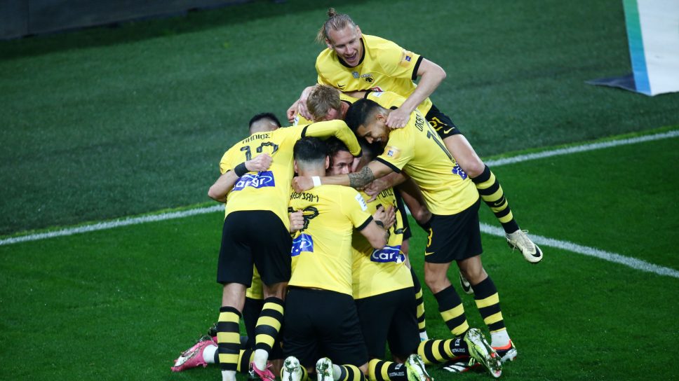 Οι αντιδράσεις του Αλμέιδα και οι πανηγυρισμοί των παικτών (vid)