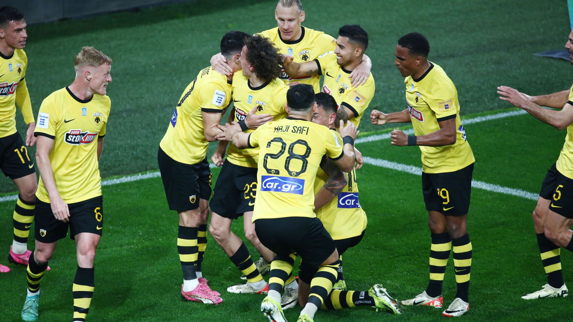 ΑΕΚ πανηγυρικό γκολ κόντρα σε ΠΑΣ Γιάννινα Super League