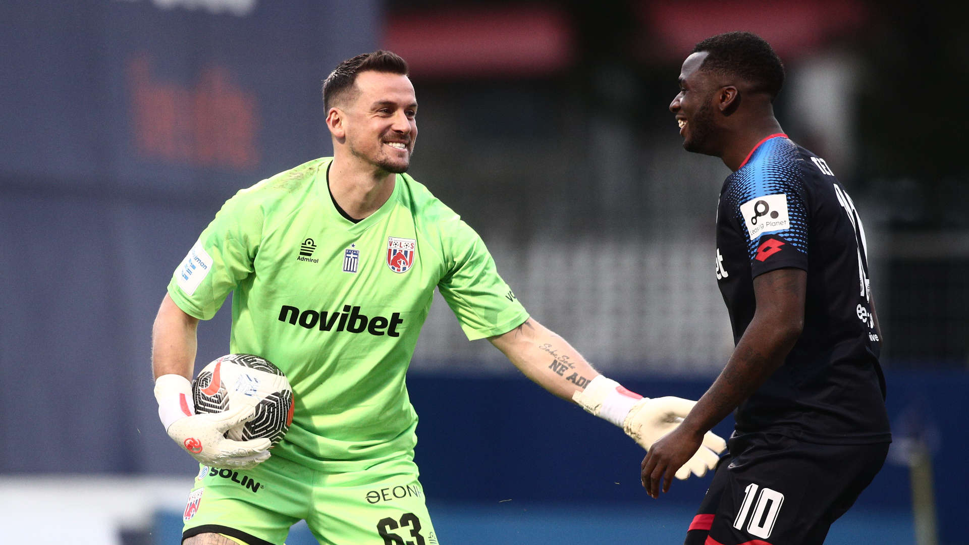 Ο Ανδρέας Τετέι στο παιχνίδι Κηφισιά - Βόλος