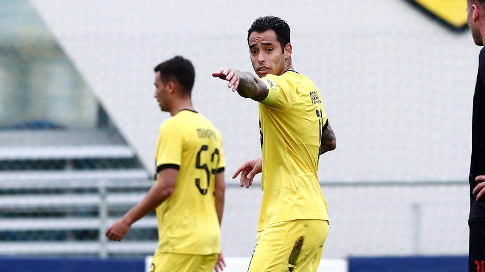 ΑΕΚ Β' - Απόλλων Πόντου 3-0: Νίκη με... αύρα Αραούχο (vid)