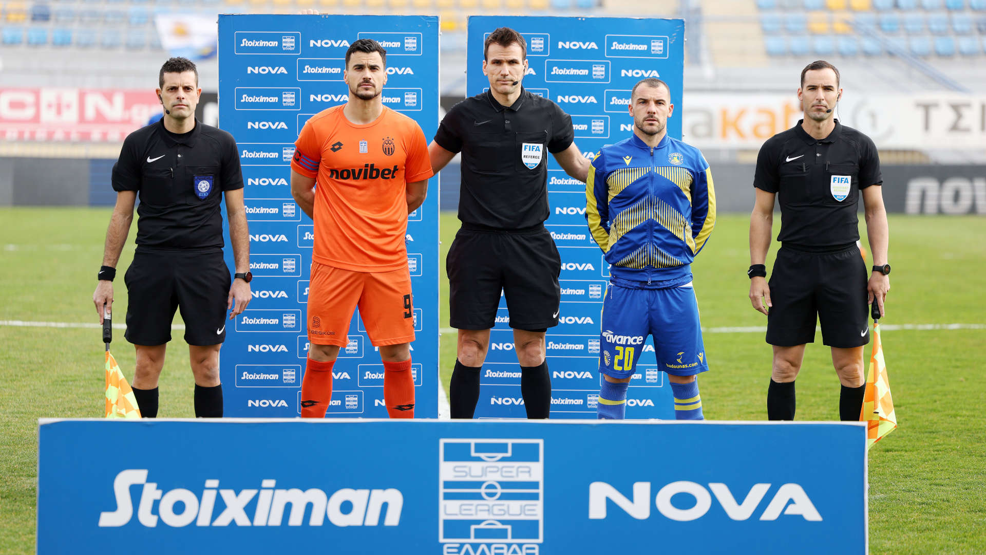 Η διαιτητική τριάδα του Αστέρας Τρίπολης - Κηφισιά