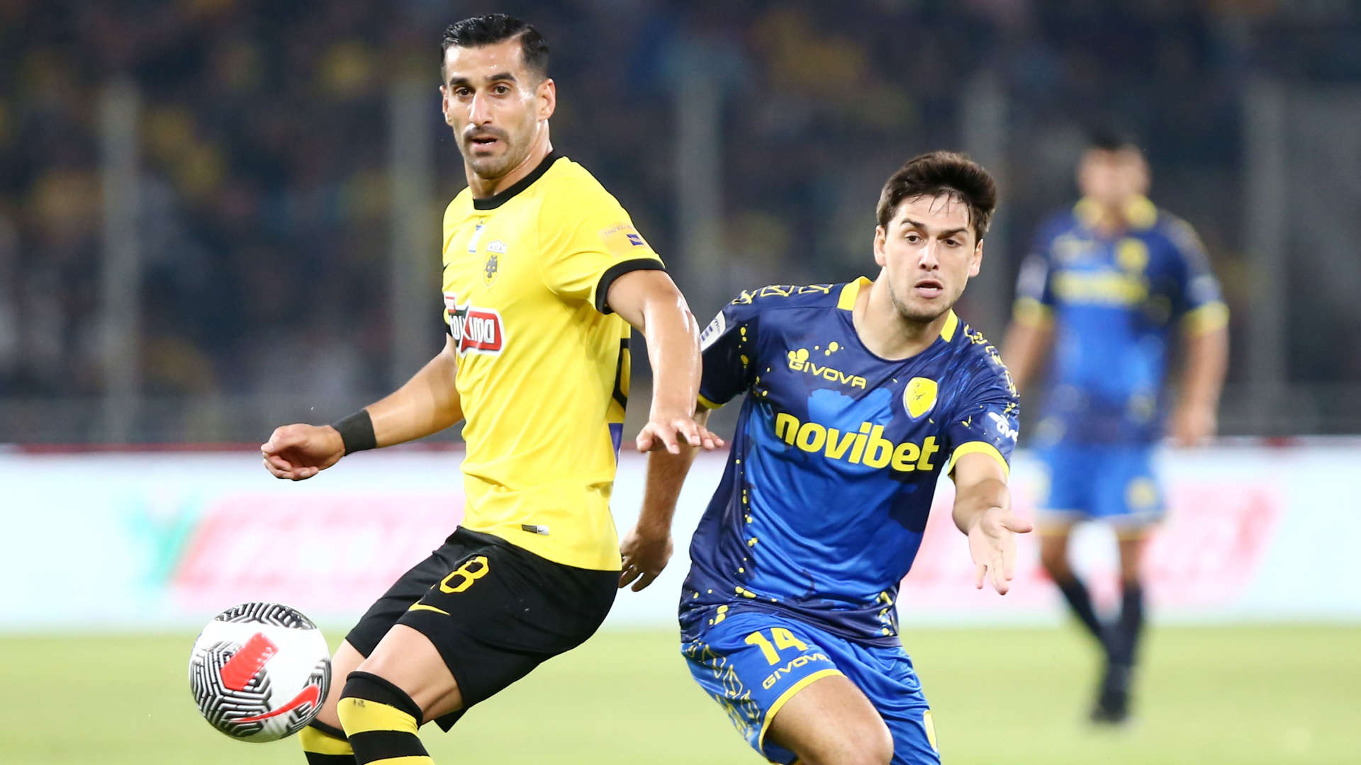 Ο Εσχάν Χατζισαφί σε παιχνίδι της ΑΕΚ