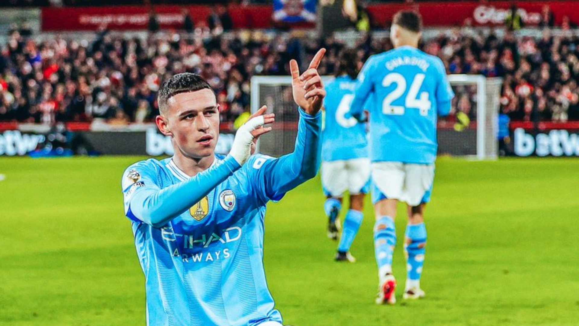 Με πρωταγωνιστή τον Φιλ Φόντεν η Μάντσεστερ Σίτι επικράτησε της Μπρέντφορντ για την 23η αγωνιστική της Premier League