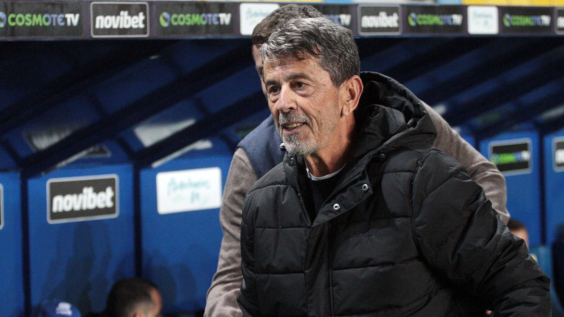 Ο προπονητής του Παναιτωλικού, Γιάννης Πετράκης