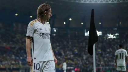 Ο Λούκα Μόντριτς με τη φανέλα της Ρεάλ Μαδρίτης