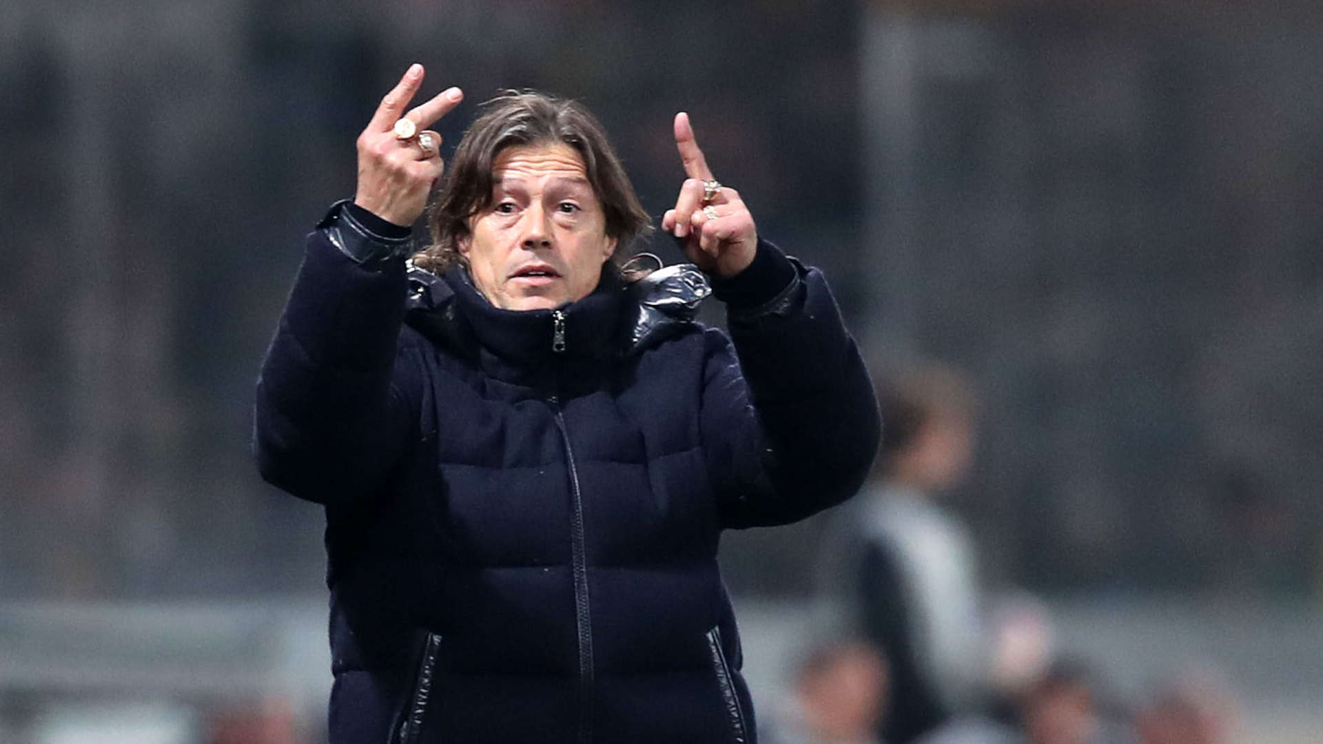 Ο προπονητής της ΑΕΚ, Ματίας Αλμέιδα, στο παιχνίδι με την Κηφισιά