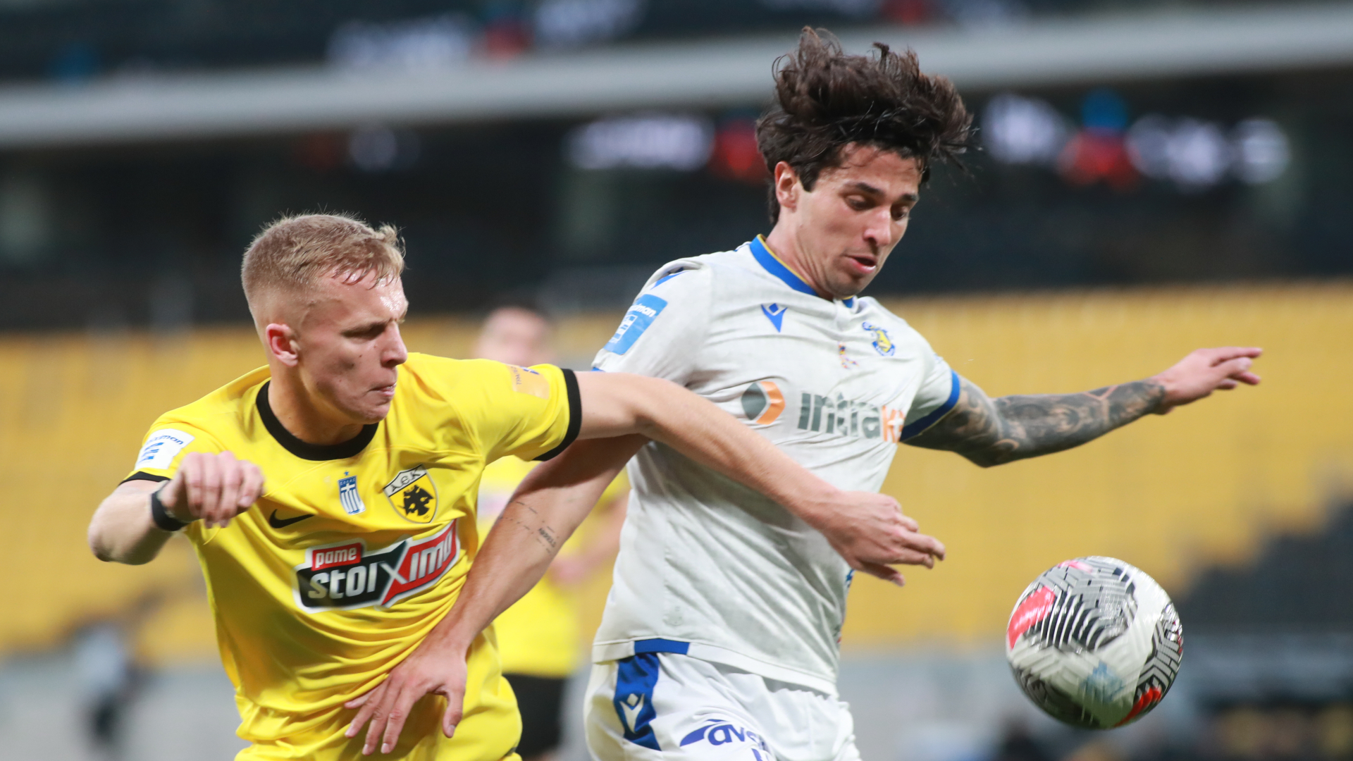 Ο Βεντάντ Ραντόνια στο παιχνίδι της ΑΕΚ με τον Αστέρα Τρίπολης