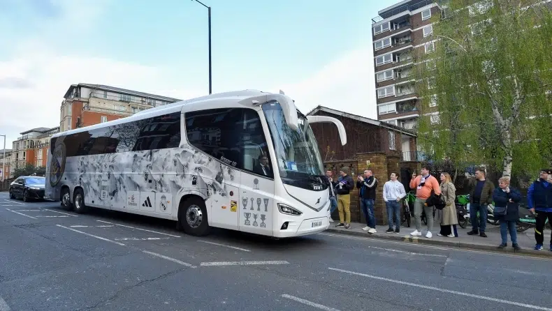Η αποστολή της Ρεάλ Μαδρίτης ενεπλάκη σε τροχαίο στην Γερμανία