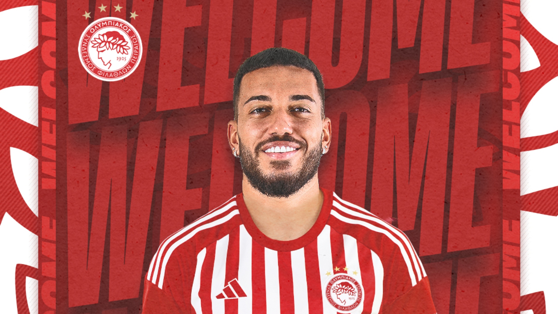 Ο Ολυμπιακός ανακοίνωσε την απόκτηση του 29χρονου κεντρικού αμυντικού Ρούμπεν Βέζο