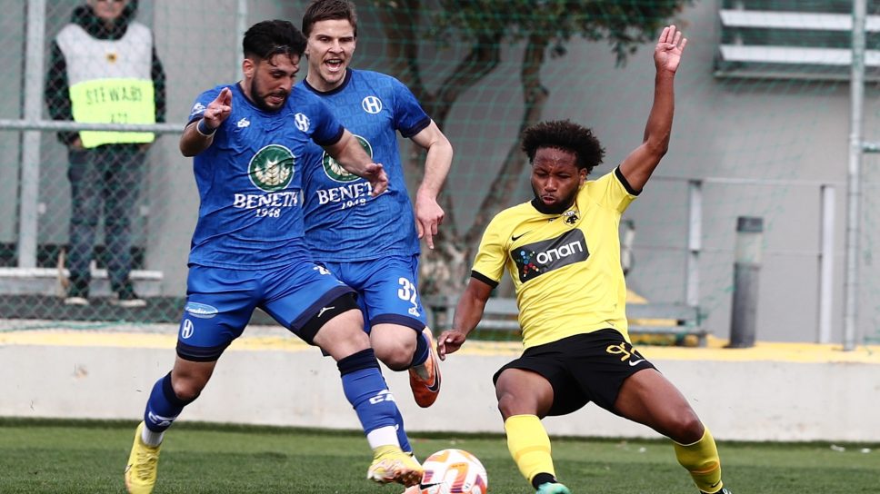 ΑΕΚ Β-Ηρακλής 0-0: Άβολη μοιρασιά για παρουσία στην πεντάδα, δοκάρι η Ένωση στο φινάλε