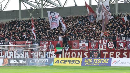 ΑΕΛ για το κοινό της Λάρισας: «Μοναδική ατμόσφαιρα, χωρίς την παραμικρή αφορμή»