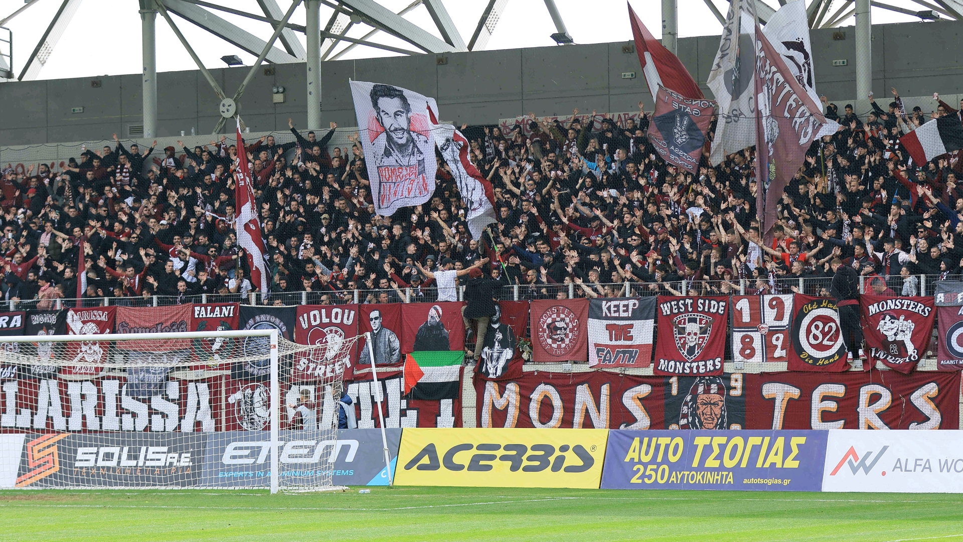 ΑΕΛ για το κοινό της Λάρισας: «Μοναδική ατμόσφαιρα, χωρίς την παραμικρή αφορμή»