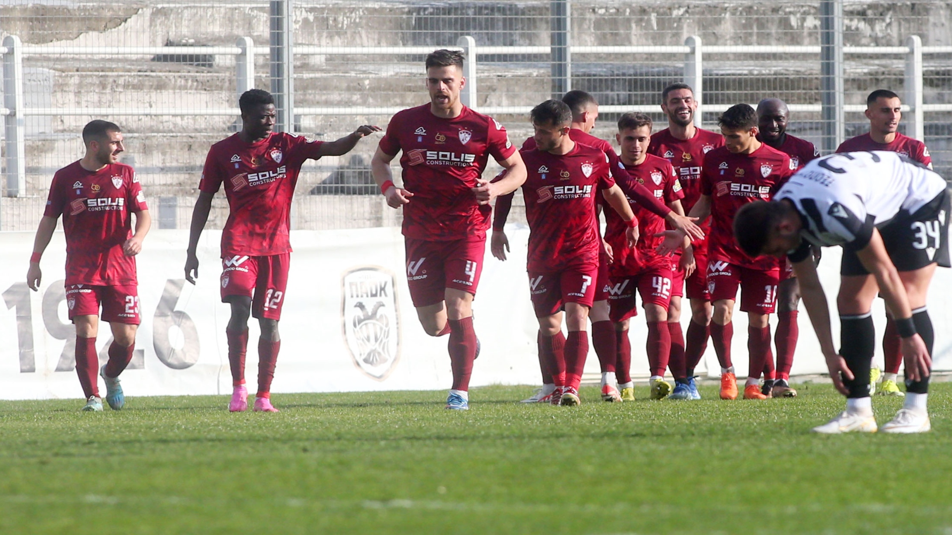 Τα στιγμιότυπα από το διπλό της Λάρισας στο εξ' αναβολής με ΠΑΟΚ Β (vid)