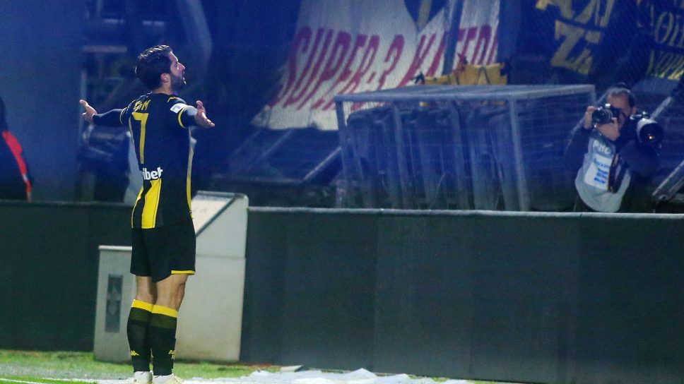 Πρώτο γκολ με Άρη ο Ανσαριφάρντ, πανηγύρισε μπροστά στη «Θύρα 3»