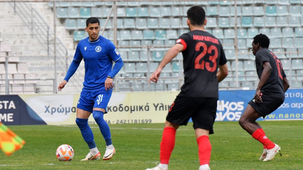 Tα highlights από το 5-0 της Νίκης Βόλου με τον Απόλλωνα Πόντου (vid)