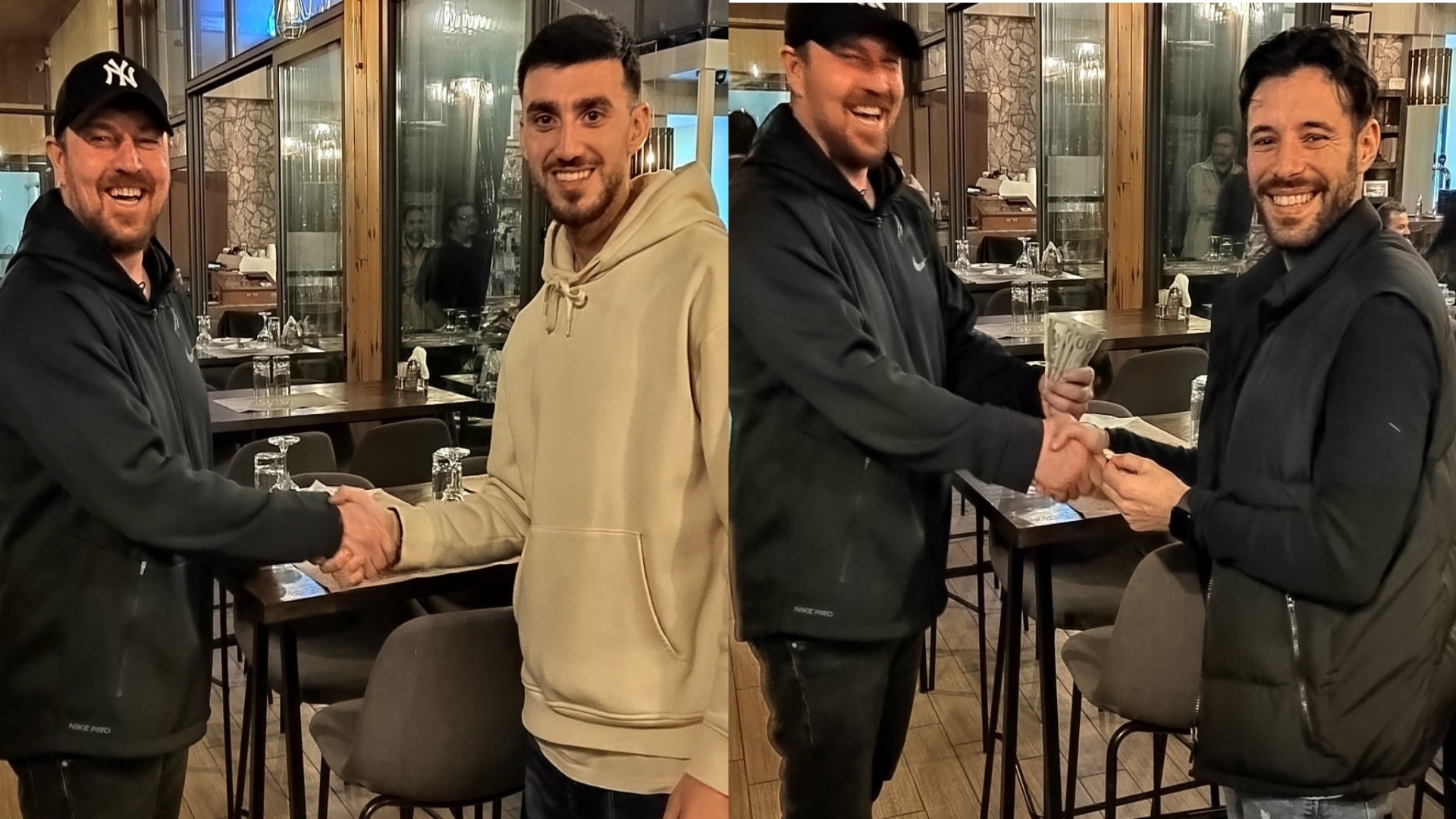 Πιερικός: Μοίρασε... δολάρια στους «νικητές» της βασιλόπιτας ο αντιπρόεδρος Παναγιώτης Λεονταράς