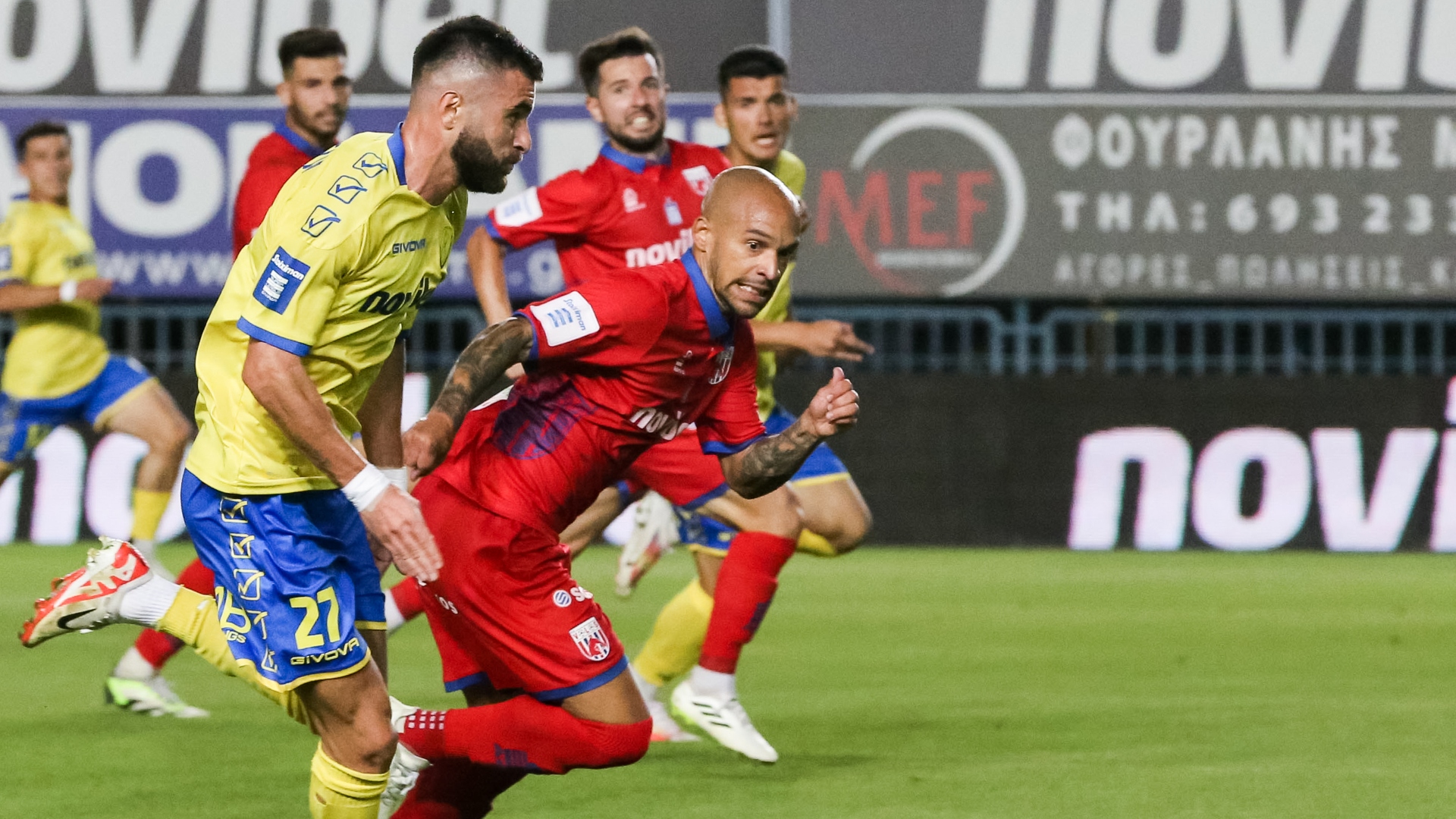 Βόλος - Παναιτωλικός ενδεκάδες