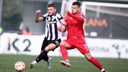 ΠΑΟΚ Β-Κοζάνη 1-0: Νίκη-μπάσιμο για play off με Δαρέλα - Η βαθμολογία