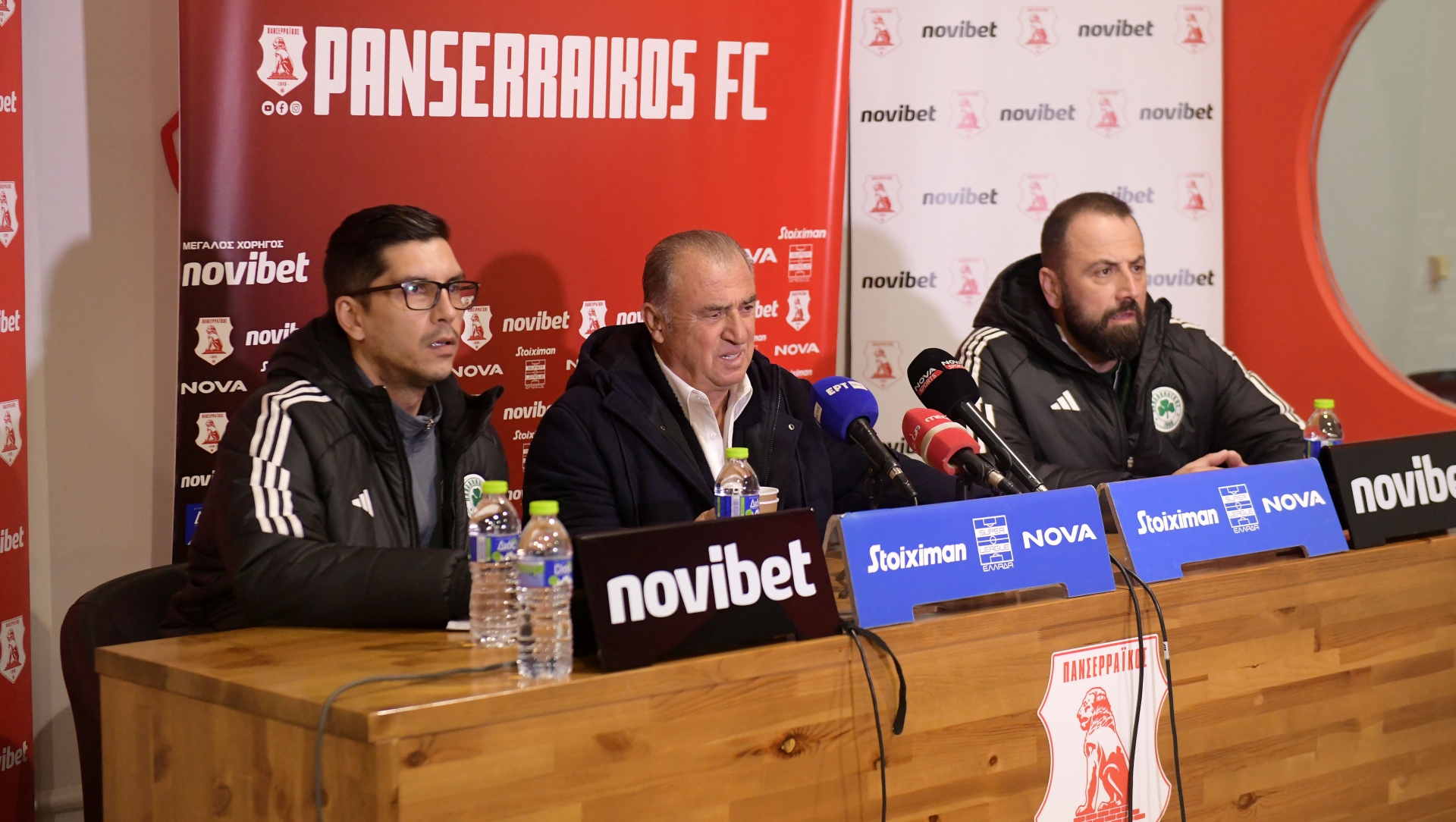 Χαρούμενος εμφανίστηκε ο Τούρκος προπονητής με τη νίκη του Παναθηναϊκού