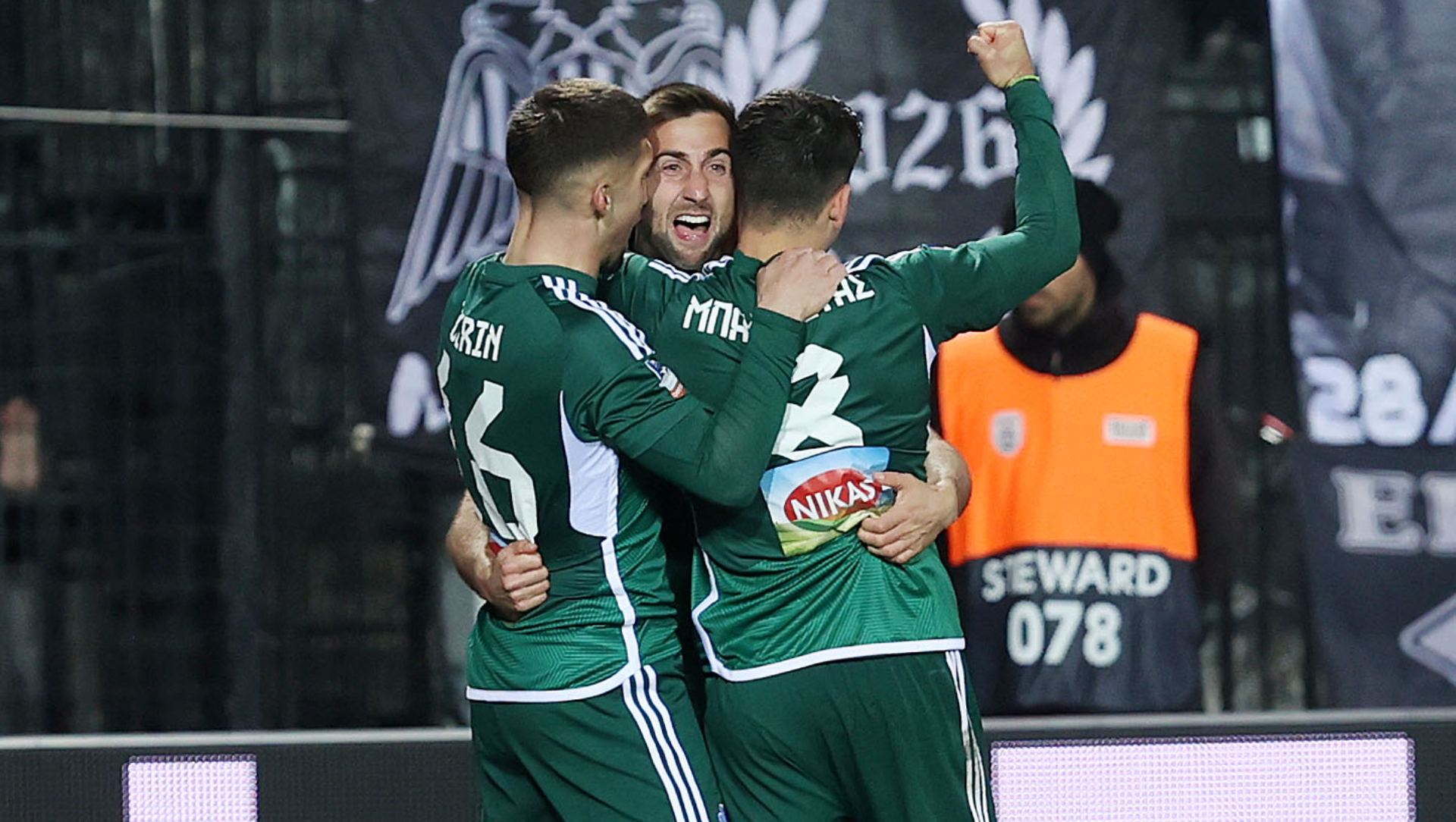 Ο επιθετικός του «τριφυλλιού» ήταν ο μεγάλος πρωταγωνιστής της σημερινής νίκης στην Τούμπα