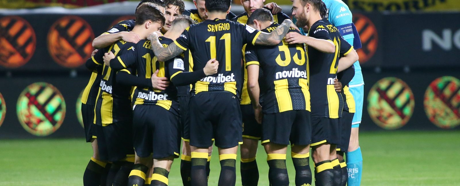 Οι ποδοσφαιριστές του Άρη