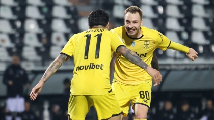 ΠΑΟΚ - Άρης - Γκολ Μορόν