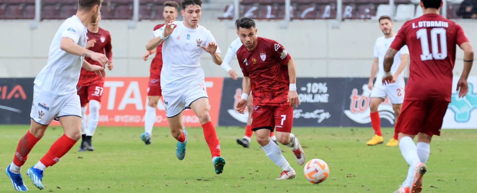 Χωρίς κόσμο στο Πολύκαστρο το Απόλλων Πόντου-Λάρισα τη Δευτέρα (11/3)