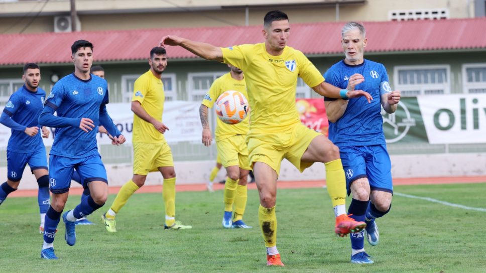 Κεκλεισμένων των θυρών το Ηρακλής-Αιολικός τη Δευτέρα στην Αριδαία