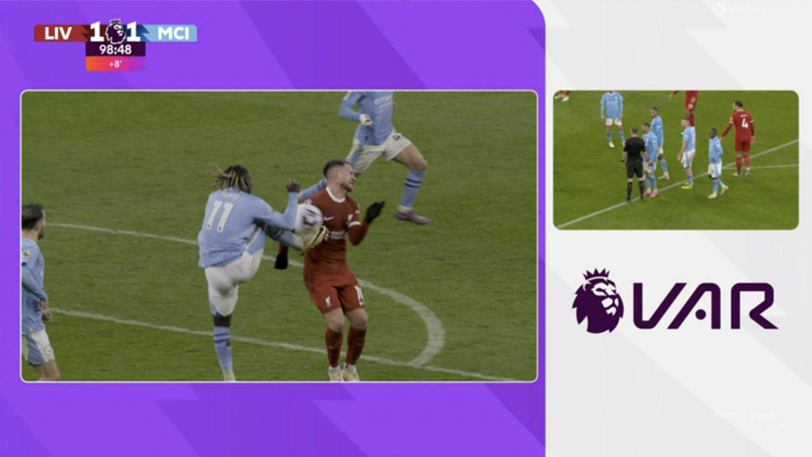 H εξήγηση του VAR για το μη καταλογισμό πέναλτι στη Λίβερπουλ