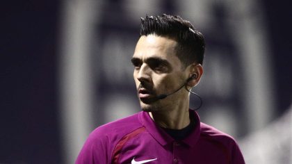 Ο διαιτητής Γκορτσίλας του αγώνα Κηφισιά - Παναιτωλικός