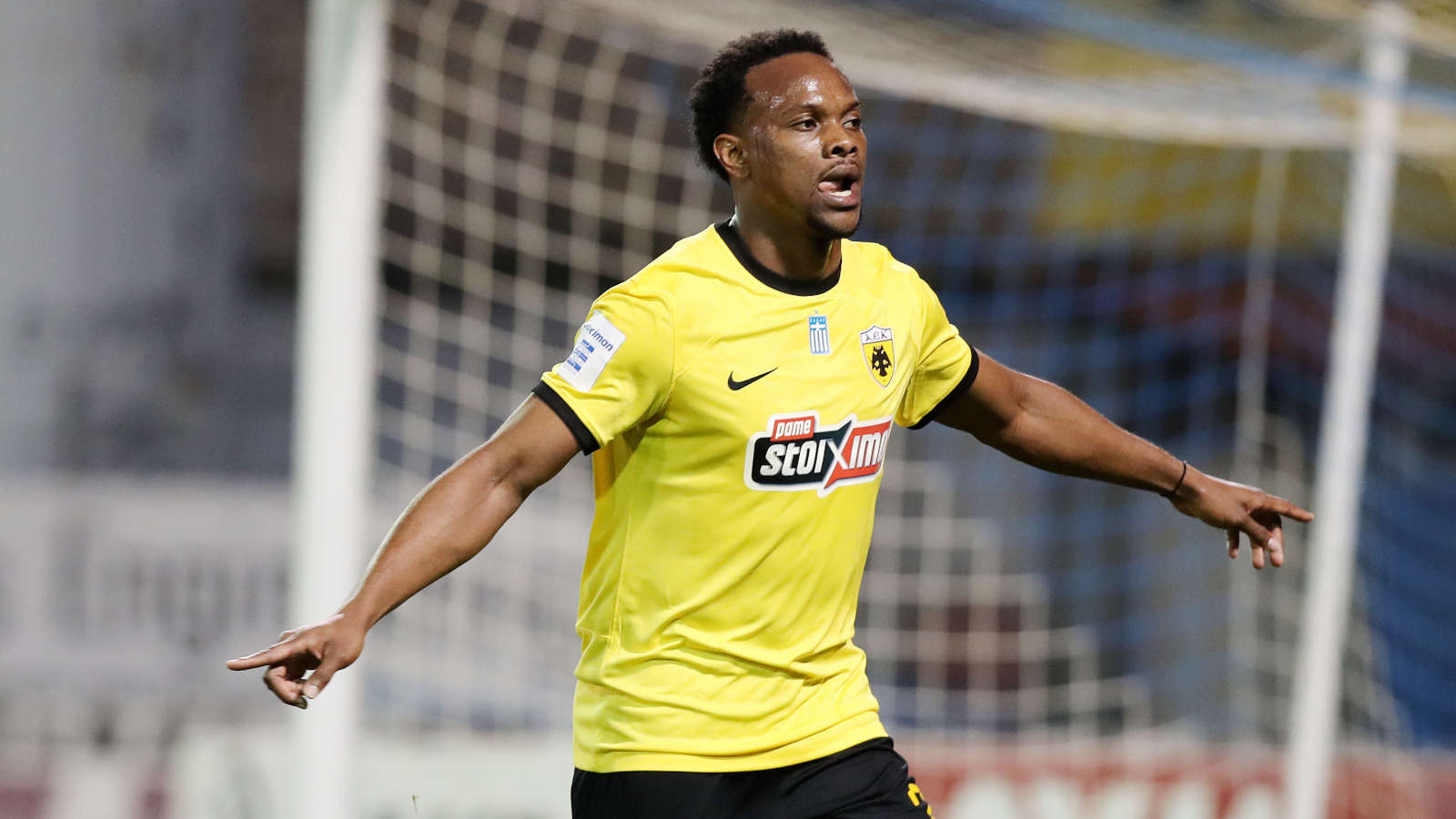 Λιβάι Γκαρσία ΑΕΚ πανηγυρισμός