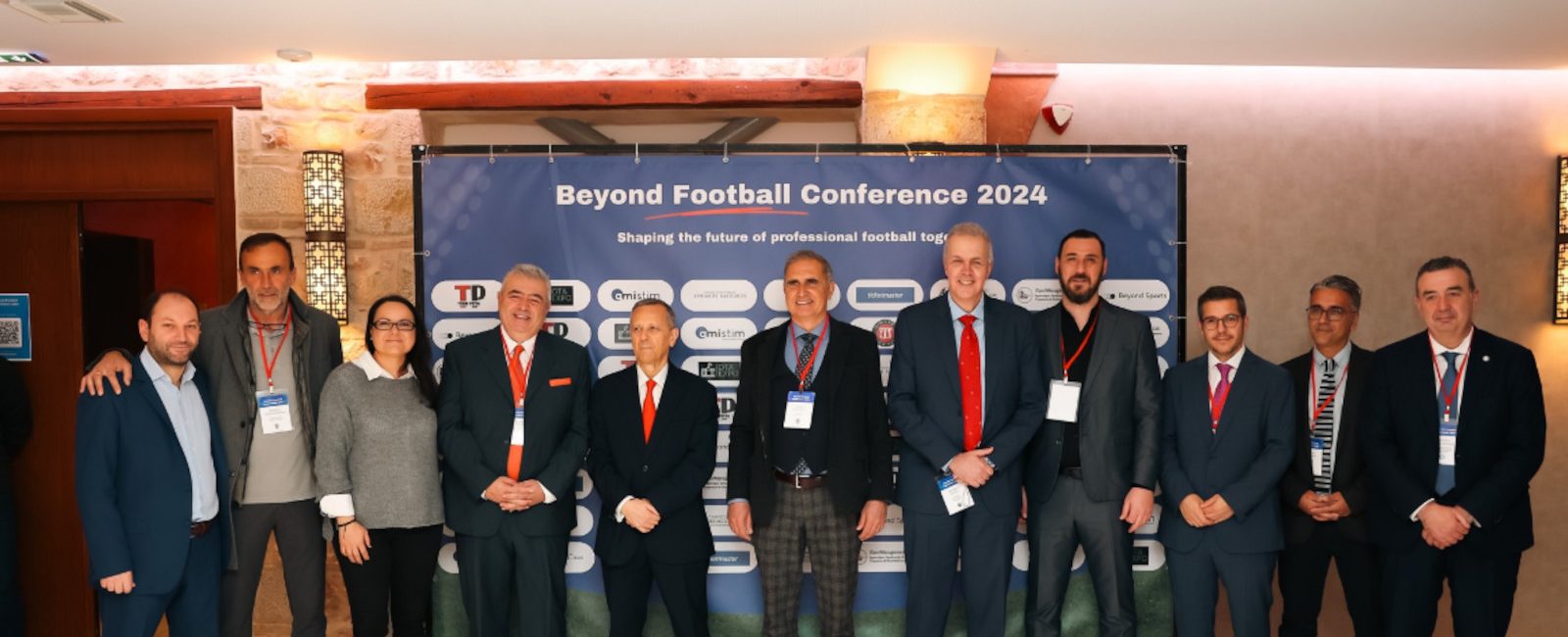Ο Πέτρος Μαρτσούκος στο συνέδριο Beyond Football Conference 2024