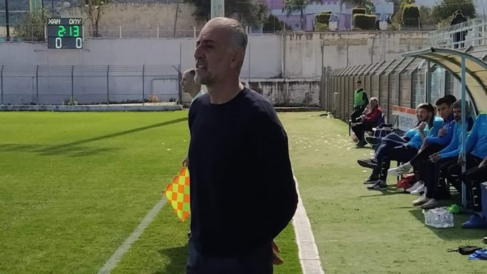 Ταουσιάνης: «Τα Χανιά δε μπήκαν καν σε προβληματισμό διαχείρισης του παιχνιδιού» (vid)